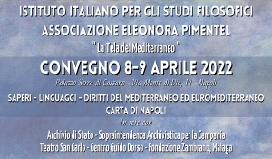 Convegno: Saperi - Linguaggi - Diritti del Mediterraneo ed Euromediterraneo - Carta di Napoli