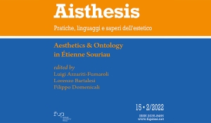 Presentazione del fascicolo della rivista &quot;Aisthesis&quot; dedicata a Étienne Souriau