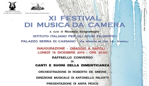 Inaugurazione XI Festival di Musica da Camera