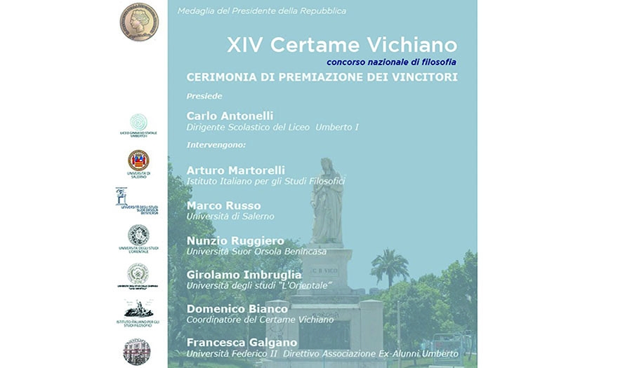 XVI Certame Vichiano - Cerimonia di premiazione dei vincitori