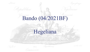 Bando (04/2021BF) - Hegeliana