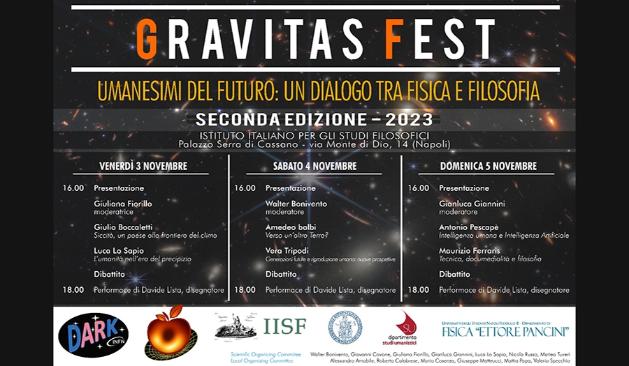Gravitas Fest - Umanesimi del futuro: un dialogo tra fisica e filosofia