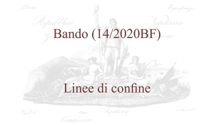 Bando (14/2020BF) - Linee di confine