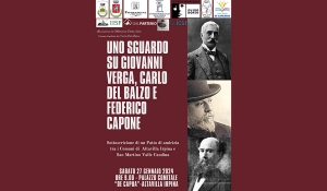 Uno sguardo su Giovanni Verga, Carlo Del Balzo e Federico Capone