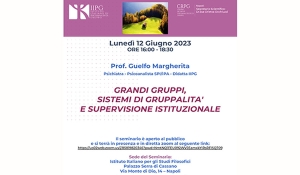 Guelfo Margherita - Grandi gruppi, sistemi di gruppalità e supervisione istituzionale
