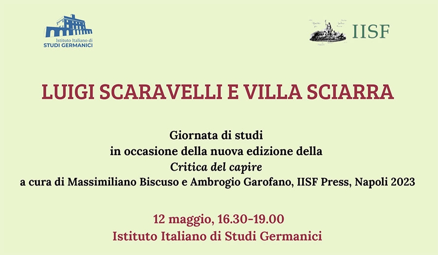 Luigi Scaravelli e Villa Sciarra